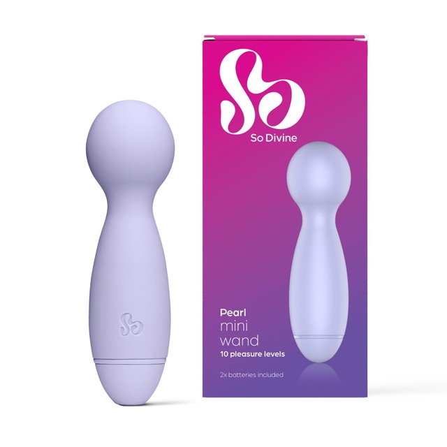 So Divine Pearl Mini Massaging Wand (British brand)