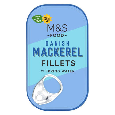 M&S M&S Danish Mackerel Fillets in Spring Water- Buy online at McGrocer