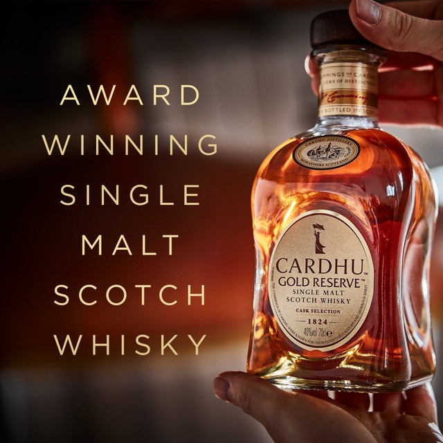 Cardhu Gold Reserve single malt Scotch whisky 70cl - British product