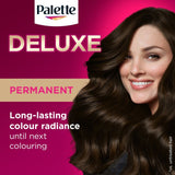 Schwarzkopf Palette DLX 4-0 Dark Brown hair dye kit (British brand)
