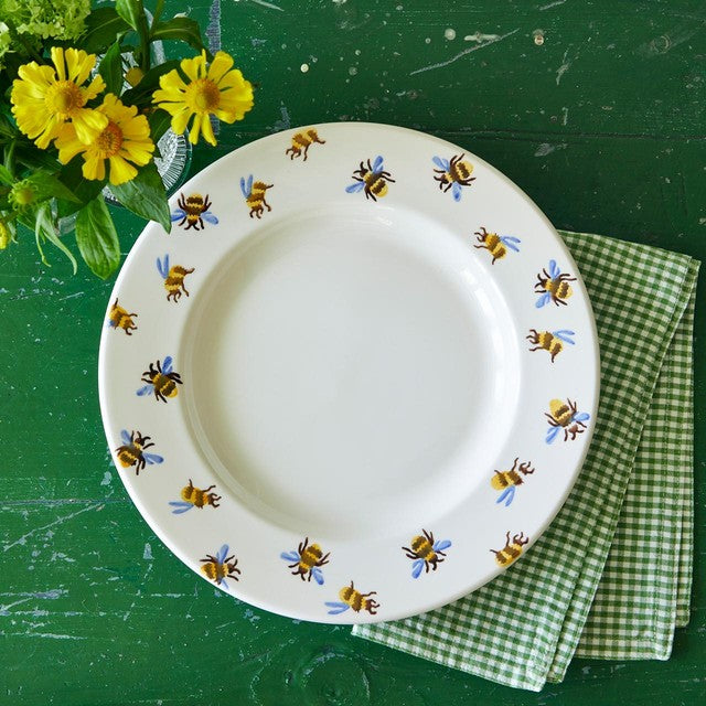 Emma Bridgewater Bumblebee 10 1/2 inch plate - British product