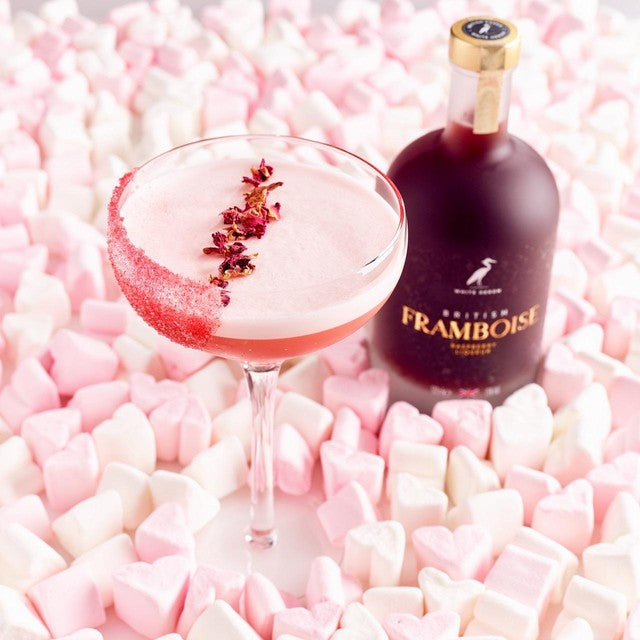 White Heron Framboise raspberry liqueur 500ml (British brand)