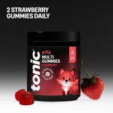 Tonic Health kids strawberry multivitamin gummy 30 gummies (British brand)