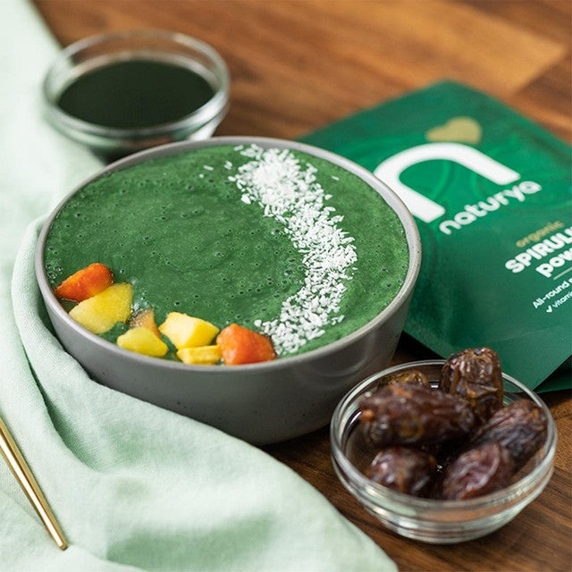 Naturya organic spirulina powder 200g, imported from the UK