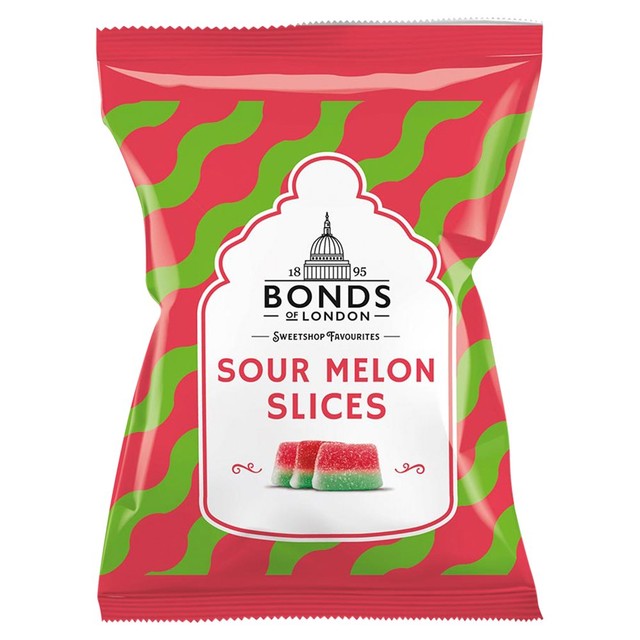 Bonds Of London watermelon slices jelly sweets 130g - British product