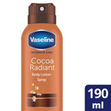 Vaseline cocoa radiant body moisturiser spray 190ml (British brand)