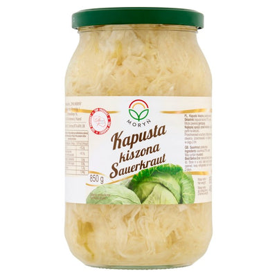 Moryn Pur Sauerkraut Glasfermentierter Kohl 870g