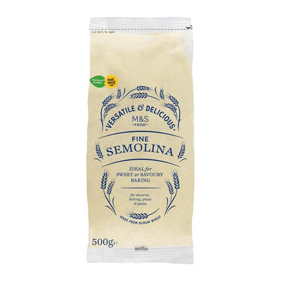 M&S fin semolina korn 500g