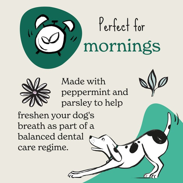 Forthglade Fresh Breath dog dental treats 90g - British product
