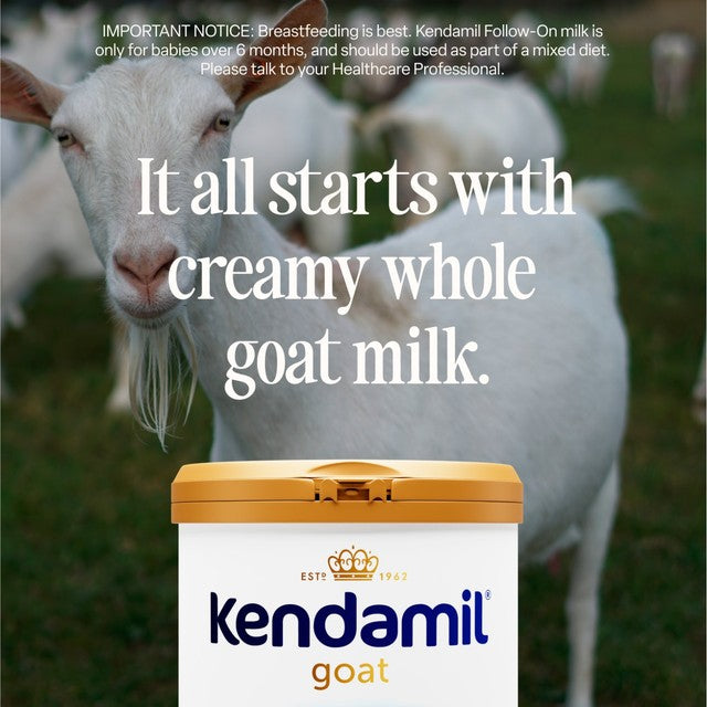 Kendamil Goat Follow On Milk 800g, imported from the UK