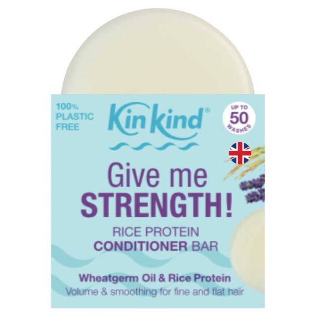 KinKind Conditioner Bar Rice Protein Wheatgerm Oil 40g, UK version