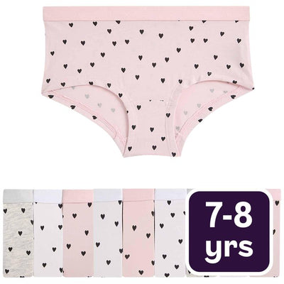 M&S M&S Lot de 10 shorts Cœur Multicolore Garçon Sous-vêtements 7-8 ans - Acheter en ligne sur McGrocer