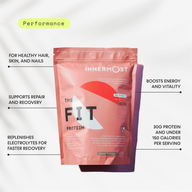 Innermost vegan protein powder chocolate 520g, UK version