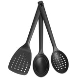 M&S Black Nylon Utensils Set, imported from the UK