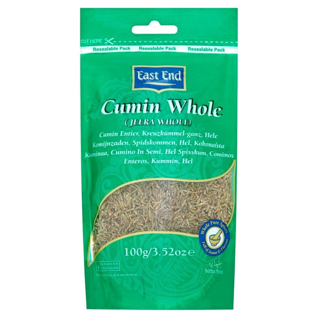 East End cumin whole seeds 100g - British product
