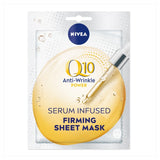Nivea Q10 Power Anti-Wrinkle sheet mask, imported from the UK