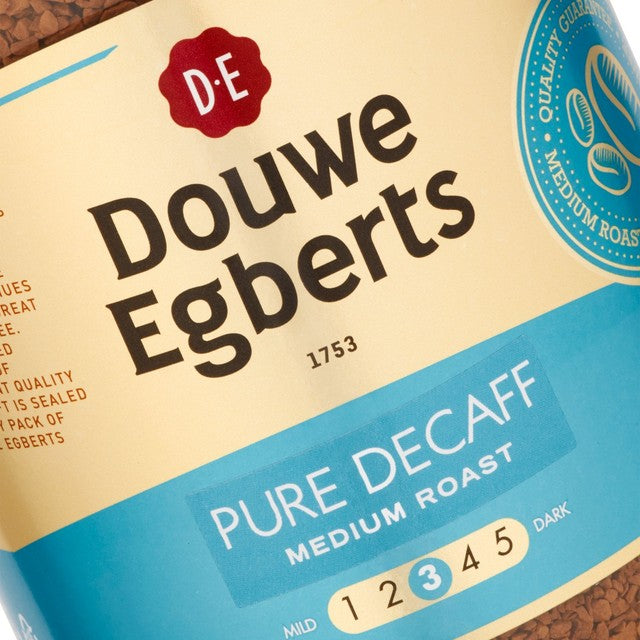Douwe Egberts Pure Decaff instant coffee 190g - British product