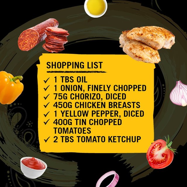 Schwartz smoked paprika chicken recipe mix 28g, UK version