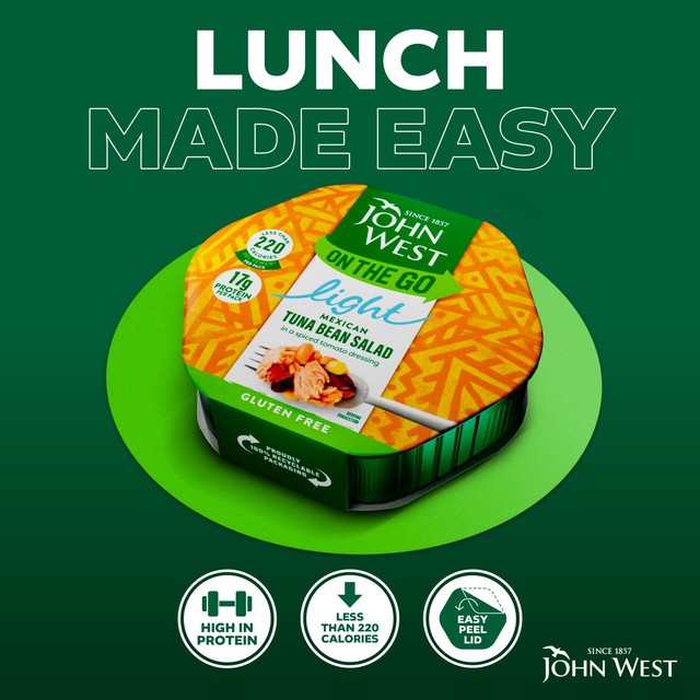 John West Mexican Tuna Bean Salad 220g, UK version
