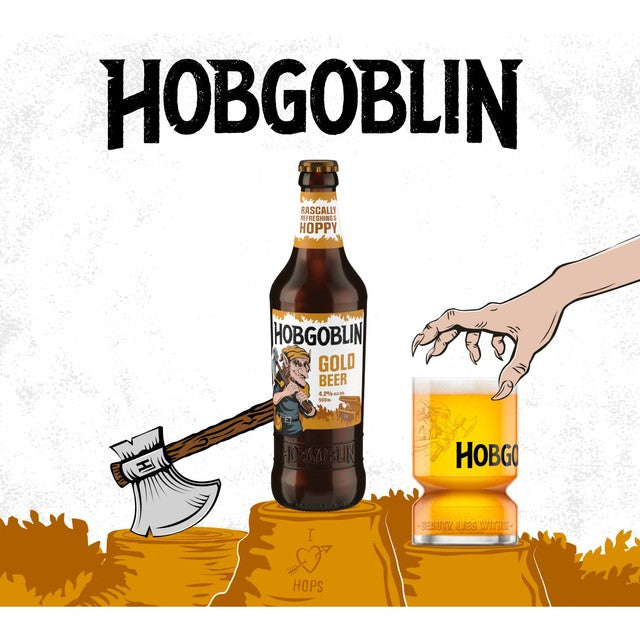 Hobgoblin Gold Ale 500ml, UK version