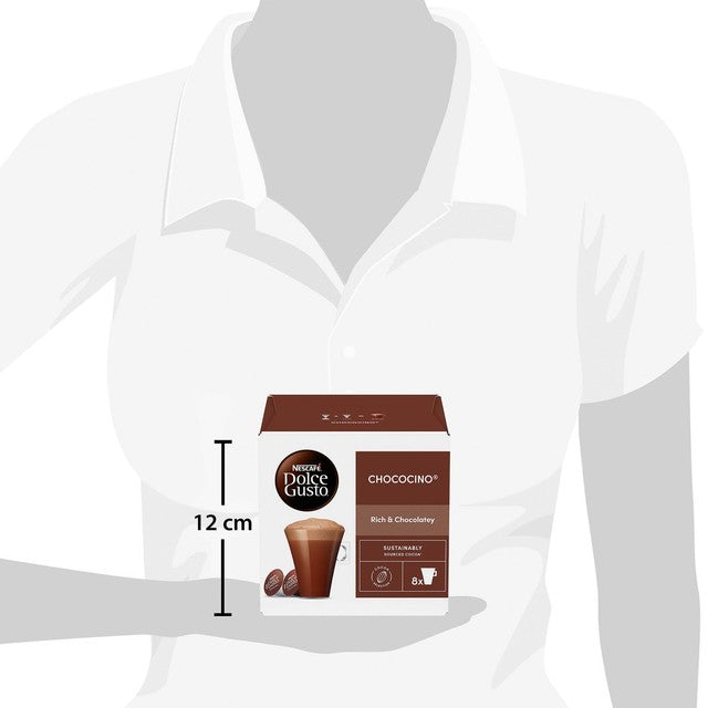 Nescafe Dolce Gusto Chococino 16 pods, imported from the UK
