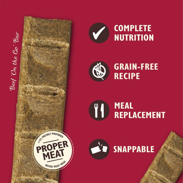 Lily's Kitchen beef dog food bars 2x 40g, UK version