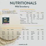 Nuzest wild strawberry protein powder 500g, imported from the UK