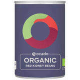 Ocado organic red kidney beans in water 400g, imported from the UK