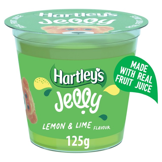 Hartley's lemon and lime jelly pot 125g, UK version