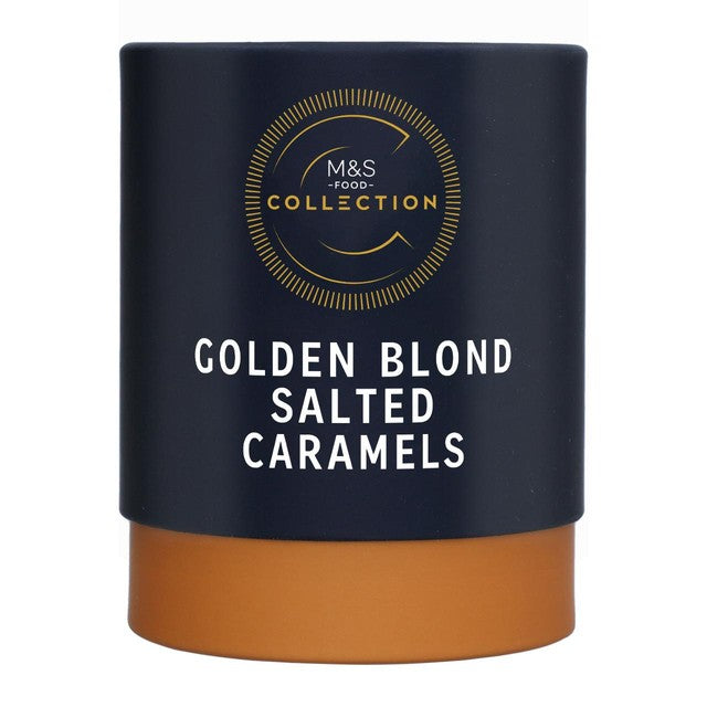 M&S Caramel Blond Salted Caramels 125g, imported from the UK