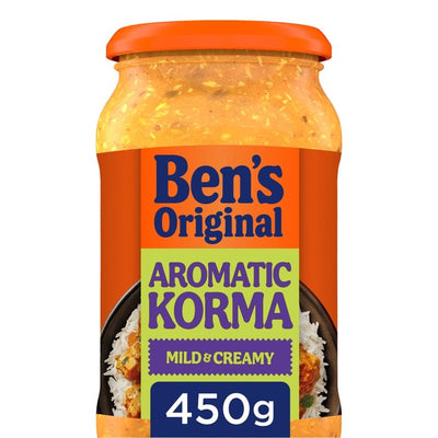 M&S Ben's Original Korma Curry Sauce 450g- Buy online at McGrocer