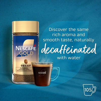M&S Nescafe Gold Blend Decaffeinated Instant Coffee 190g- Buy online at McGrocer