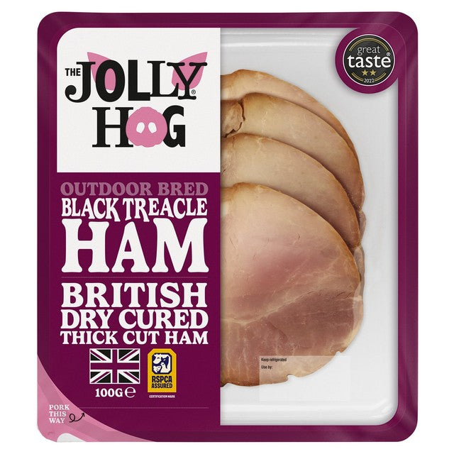 Jolly Hog black treacle ham 100g (British brand)