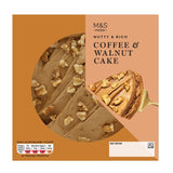 M&S Colombian coffee and walnut cake 425g, imported from the UK