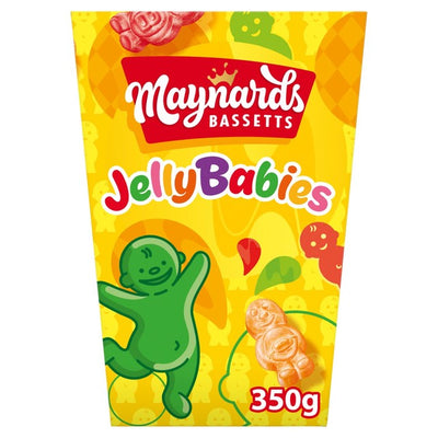 M&S Fruit Flavoured Jelly Babies Sweets Carton 350g- Buy online at McGrocer