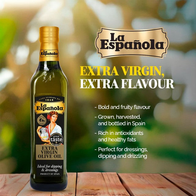 La Espanola extra virgin olive oil 1L, UK version