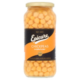 Epicure Chickpeas In Salted Water Jar Pack 540g, UK version