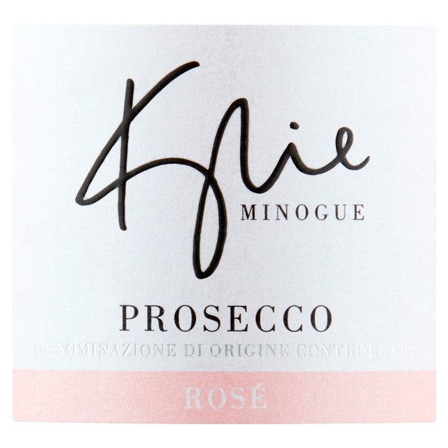 Kylie Minogue Prosecco DOC Rosé 75cl, UK version
