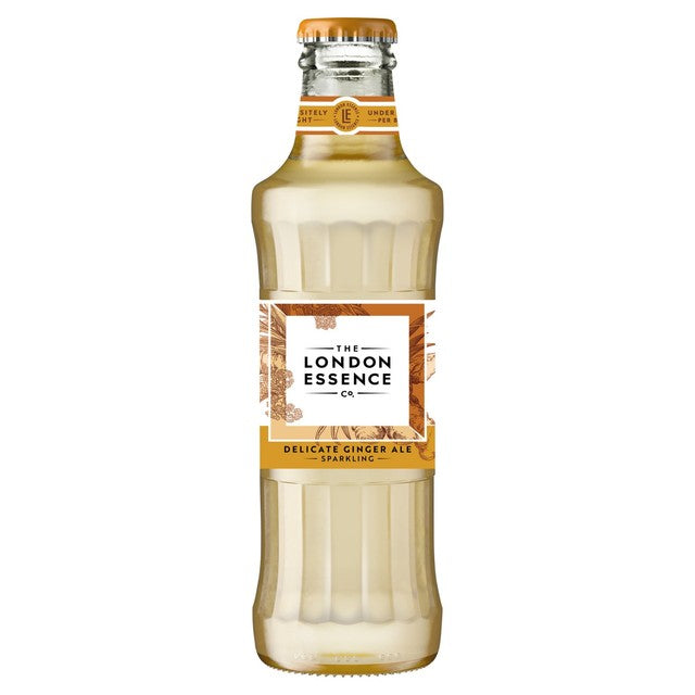 London Essence Co. Delicate Ginger Ale 24 x 200ml bottles, UK version