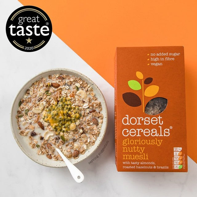 Dorset Cereals Gloriously Nutty Muesli No Added Sugar 500g - British product
