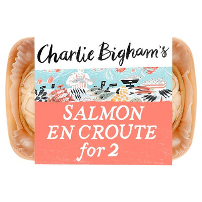 Charlie Bigham's 2 Saumon en Croûte Prêt à cuire 440g