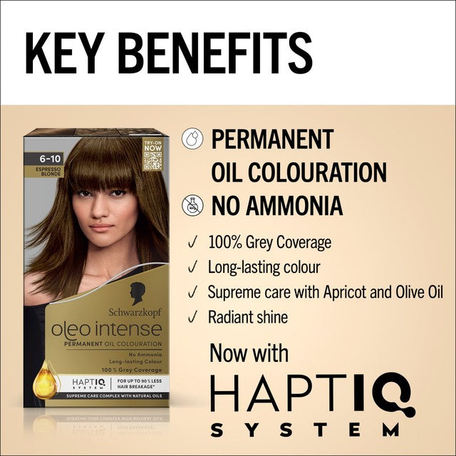 Schwarzkopf Oleo Espresso Blonde root touch-up spray (British brand)