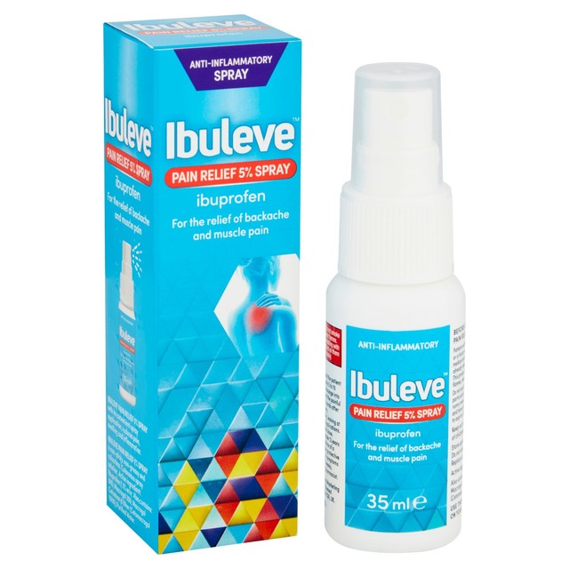 Ibuleve Speed Relief Spray 35ml, UK version