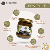 Med Cuisine Green Schug spicy paste 190g, UK version