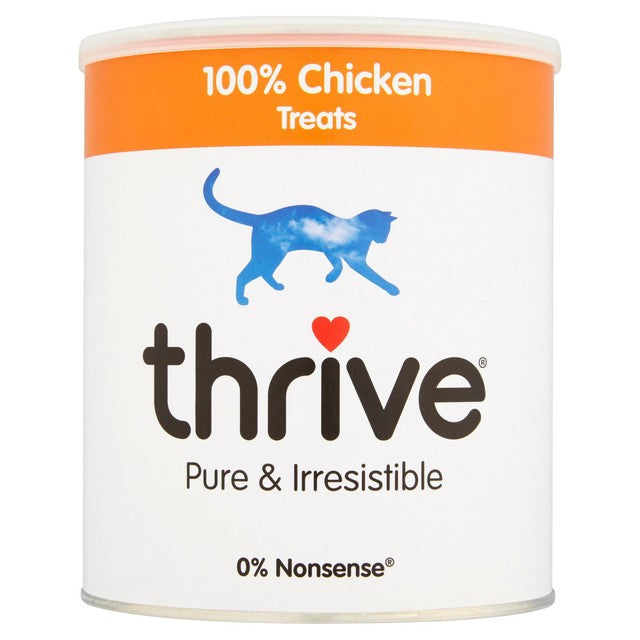Thrive 100% Chicken cat treats 170g (British brand)