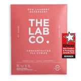 The Lab Co. non-bio laundry sheets energising scent 32 loads (British brand)