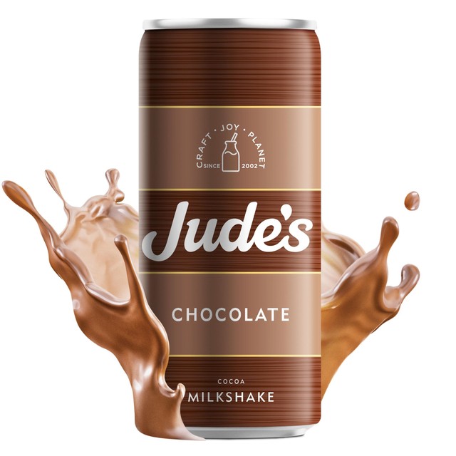 Jude's chocolate milkshake 250ml can, UK version