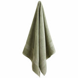 M&S pure cotton face towels in sage green, imported from the UK