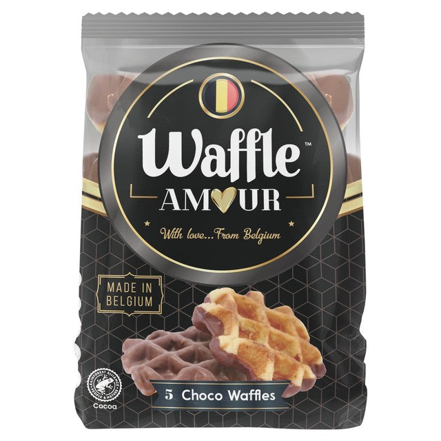 Waffle Amour chocolate coated waffles 5 x 60g (British brand)