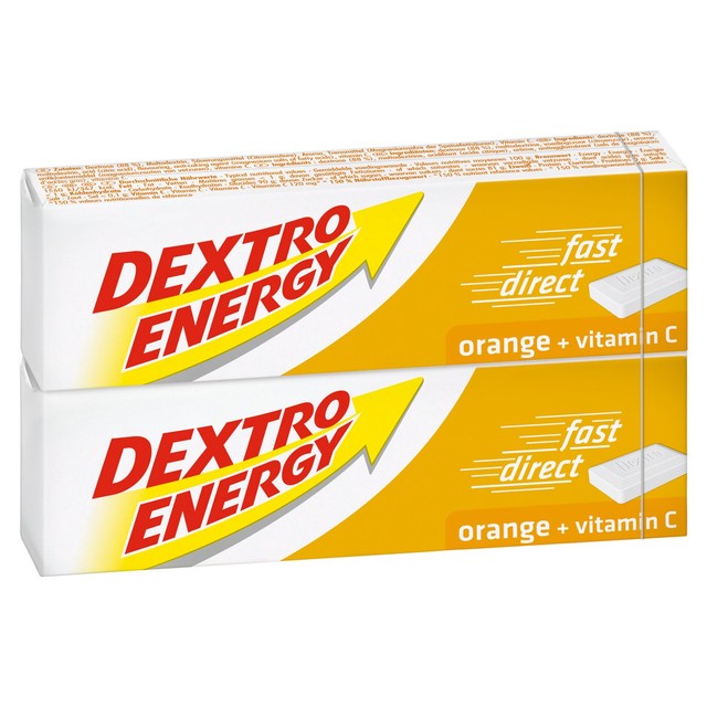 Dextro energy tablets orange vitamin C 28 pack - British product